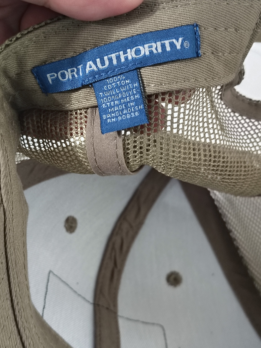 Port Authority, Riley Green Patch Mesh-Back Cap - Picture 5 of 5